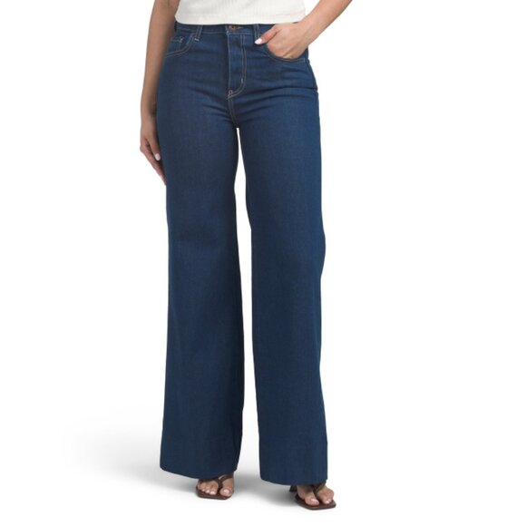 JOHNNY WAS True Blue Lumiere Wide Leg Jeans